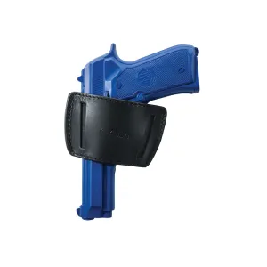 Allen Glenwood Belt Slide Holster Ambidextrous Medium and Large Frame Auto Leather Black