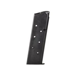 Metalform 1911 Government, Commander Magazine 45 ACP 7-Round Steel Blue Round Follower Welded Base