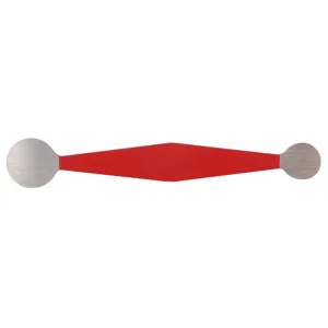 Jerry Fisher Glass Bedding and Inletting Scraper Round Large 1" x 3/4"