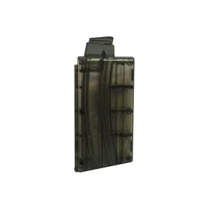 Black Dog Machine Sonic X Conversion Magazine with Nylon Feed Lips for AR-15 CMMG, Ciener, Tactical Solutions, Sig 522 Rimfire Conversions 22 Long Rifle 15-Round Polymer Smoke