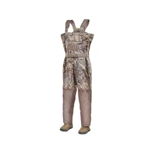 Gator Waders Men's Shield 1600 Gram Insulated Breathable Boot Foot Chest Waders Mossy Oak Habitat Tall 12