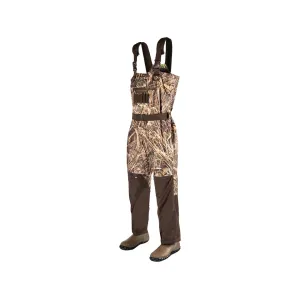 Gator Waders Men's Shield 1600 Gram Insulated Breathable Boot Foot Chest Waders Realtree Max-7 Stout 11