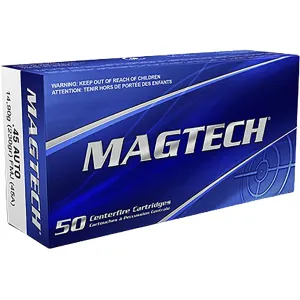 Magtech 45 ACP Ammo 230 Grain Full Metal Jacket Case of 1000 (20 Boxes of 50)
