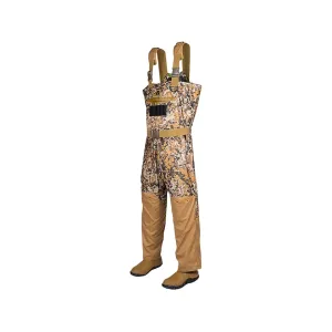 Gator Waders Men's Shield 1600 Gram Insulated Breathable Boot Foot Chest Waders 7 Brown Regular 8