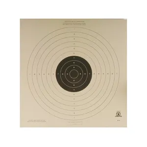 NRA Official International Pistol Target B-33 50' Paper 100PK