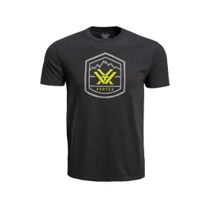 Vortex Optics Men's Total Ascent Short Sleeve Crew Neck T Shirt Charcoal Heather Medium