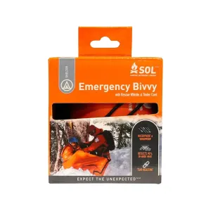 SOL Heatsheets Emergency Bivvy Sleeping Bag Orange