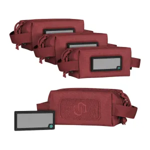 Savior Equipment Loose Sac Mini Ammo Pouch Red 4PK
