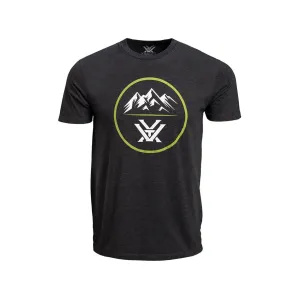 Vortex Optics Men's Three Peaks Short Sleeve Crew Neck T Shirt Black Large