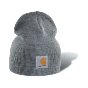 Carhartt Mens Knit Beanie Heather Gray