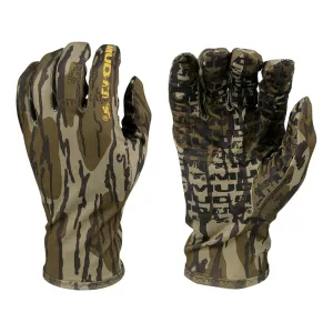 Muddy Outdoors Men's TRX Lightweight Gloves Mossy Oak Bottomland Medium