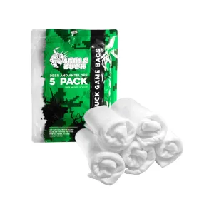 Koola Buck Game Meat Bag Large Cotton Blend 5PK