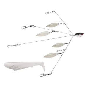 YUM Flash Mob Junior 3" Scottsboro Swimbait Kit Sight Minnow