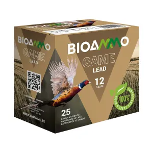 BioAmmo Dove 12 Gauge Ammo 2-3/4" #7 Lead Shot 1-1/8 oz Box of 25