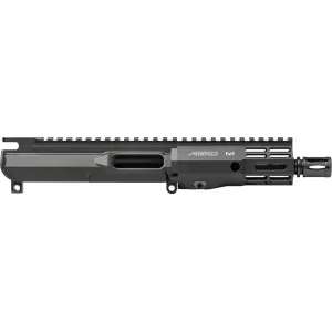 Aero Precision AR-15 EPC-9 Upper Receiver Assembly 9mm Luger 5.5" Barrel Atlas R-One M-LOK Handguard without Bolt Carrier Group or Charging Handle Black