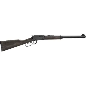 Henry Garden Gun Lever Action Rifle 22 Long Rifle 18.5" Blued Barrel Black Frame Black Ash Field Stock