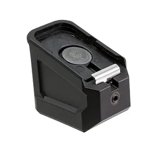 Strike Industries EMP Enhanced Magazine Plate Magazine Base Pad with Spacer for Glock 17, 22 +0 9mm, 40 S&W Polymer Black