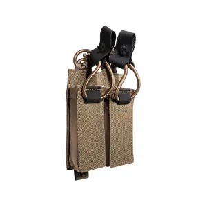 Tasmanian Tiger Double Pistol Magazine Pouch BEL Hook-and-Loop Coyote