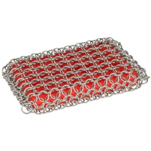Lodge Chainmail Scrubbing Cleaning Scraper