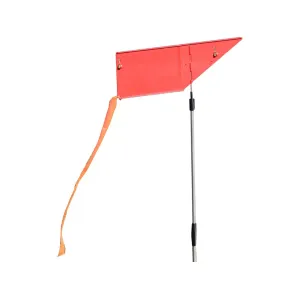 MTM Wind Reader Shooting Range Flag Red