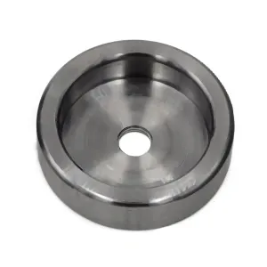 L.E. Wilson Large Stainless Steel Chamber Type Micrometer Seating Die Base