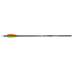 Gold Tip Lightning Youth Carbon Arrow 2.5" Vanes Black 3PK