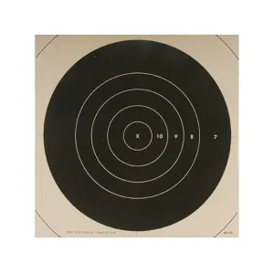 NRA Official High Power Rifle Target Repair Center MR-52C 200-Yard Slow Fire Paper 100PK
