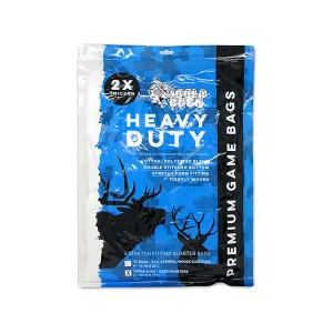 Koola Buck Heavy Duty Game Meat Bag Large Quarter 4PK