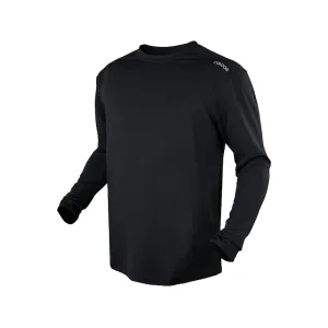Condor Men's Maxfort Training Long Sleeve Crew Neck Shirt Black Large