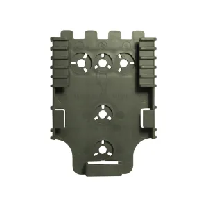 Safariland Quick Locking System QLS 22 Receiver Plate Polymer Foliage Green