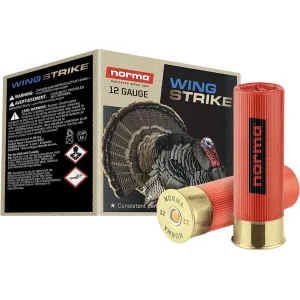Norma Wingstrike Turkey & Upland 12 Gauge Ammo 2-3/4" #6 Lead Shot 1-1/8 oz Box of 25