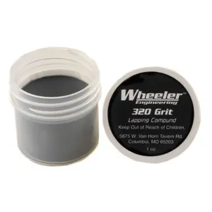 Wheeler Lapping Compound 320 Grit (Smoothing) 1 oz