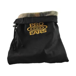Pro Ears Custom Ear MuffsCarry Bag Twill Black