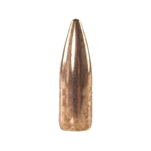 Factory Second 22 Caliber (224 Diameter) Bullets 55 Grain Full Metal Jacket Boat Tail with Cannelure Box of 100 (Bulk Packaged)