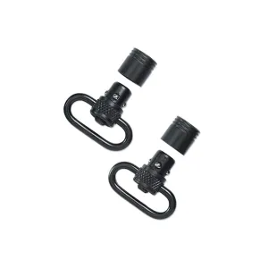 Uncle Mike's Push Button QD Sling Swivels with Bases