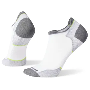 Smartwool Men's Run Zero Cushion Low Ankle Socks White Large