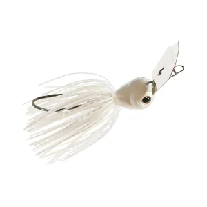 Z-Man Chatterbait Jackhammer Bladed Jig White 1.25 oz