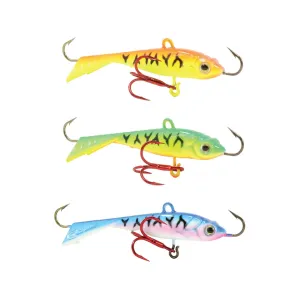 Clam Tikka Mino Kit Assorted Glow Tiger 1/8oz