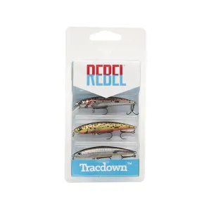 Rebel Tracdown Minnow 3 Pack