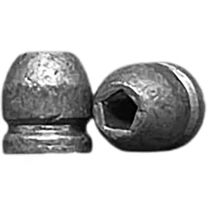 Hunters Supply Slick Coat Hard Cast 40 Caliber (401 Diameter) Bullets 135 Grain Lead Hollow Point Box of 100