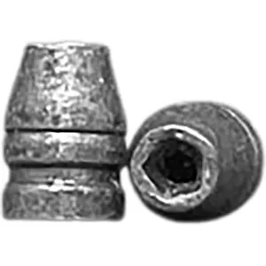 Hunters Supply Slick Coat Hard Cast 38 Caliber (358 Diameter) Bullets 115 Grain Lead Hollow Point Box of 100