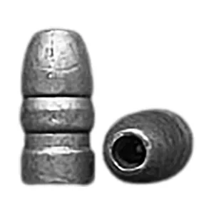 Hunters Supply Slick Coat Hard Cast 30 Caliber (311 Diameter) Bullets 111 Grain Lead Hollow Point Box of 100