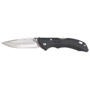 Buck Knives 284 Bantam BBW Pocket Knife 2.75" Drop Point 420HC Satin Blade Glass Reinforced Nylon (GRN) Handle Black