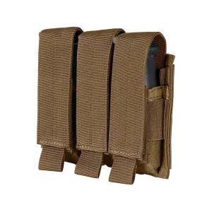 Condor Triple Pistol Magazine Pouch Coyote Brown