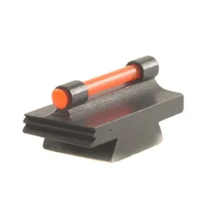 Marble's Front Sight .312" Height .340" Width Steel Blue 3/32" Fiber Optic Orange