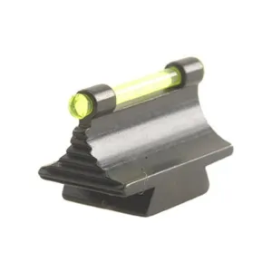 Marble's Front Sight .410" Height .340" Width Steel Blue 3/32" Fiber Optic Green