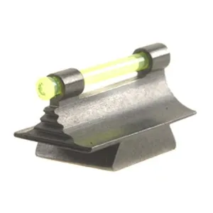 Marble's Front Sight .343" Height .340" Width Steel Blue 3/32" Fiber Optic Green