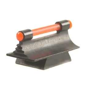 Marble's Front Sight .343" Height .340" Width Steel Blue 3/32" Fiber Optic Orange