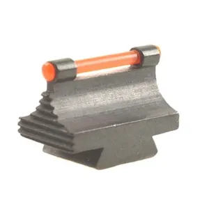 Marble's Front Sight .450" Height .340" Width Steel Blue 3/32" Fiber Optic Orange