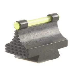 Marble's Front Sight .450" Height .340" Width Steel Blue 3/32" Fiber Optic Green